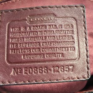 Coach purse